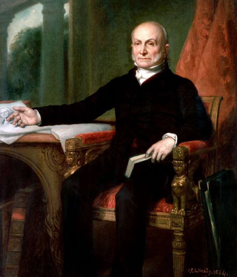 John Quincy Adams Used to Swim Every Morning… | Getty Images Photo by GraphicaArtis