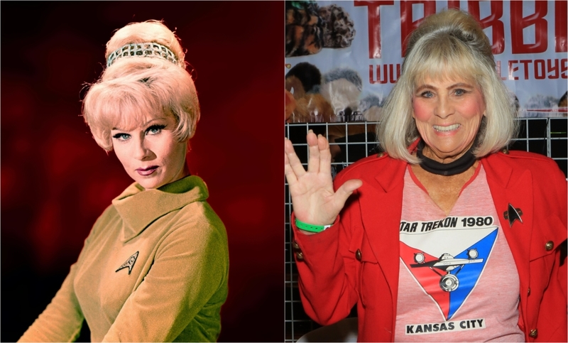 Grace Lee Whitney as Janice Rand | Alamy Stock Photo & Getty Images Photo by Gabe Ginsberg/FilmMagic