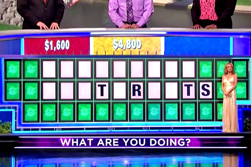 Too Much Pressure? | Youtube/Wheel Of Fortune