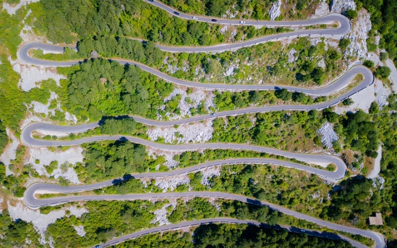 Cetinje - Kotor road, Montenegro | Shutterstock